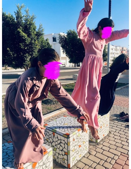 Robe dentelle Maïmouna