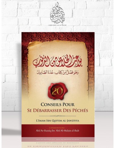 20 Conseils Pour Se Débarrasser Des Péchés (بواعث الخلاص من الذنوب), Bilingue (Fr/Ar)
