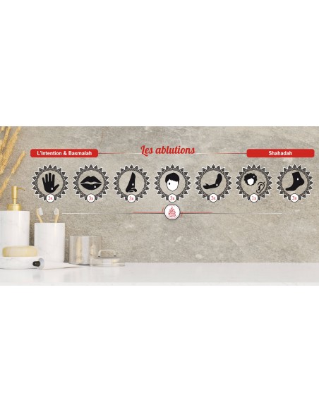 Pack STICKERS ABLUTION Version ( 3 couleurs )