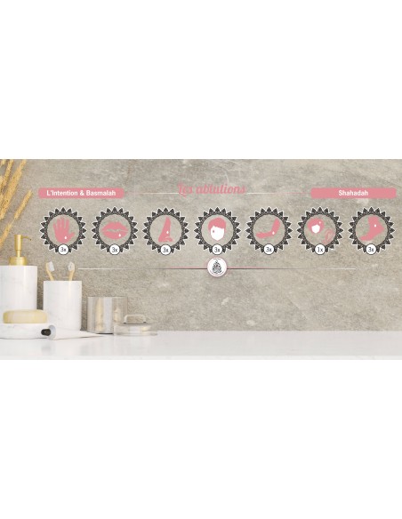 Pack STICKERS ABLUTION Version ( 3 couleurs )