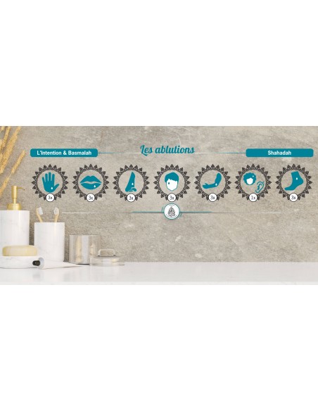 Pack STICKERS ABLUTION Version ( 3 couleurs )
