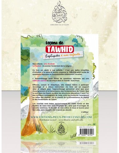 Leçons de Tawhid expliquées aux...