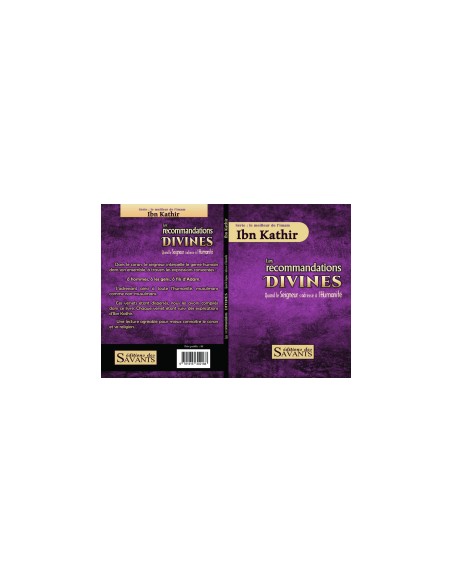 Les recommandations divines - Ibn Kathir - édition des Savants