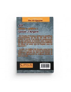 40 raisons de préférer le savoir à l'argent - série Ibn Al-Qayyim - éditions des Savants 2