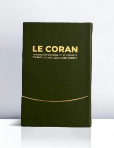 Coran noir arabe / français...
