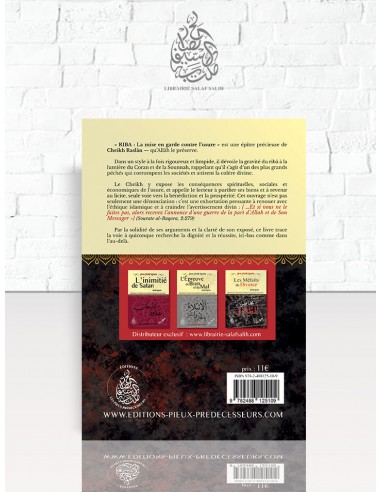 RIBA: La mise en garde contre l'usure...