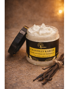 Chantilly pour le Corps à la Vanille de Madagascar-150G