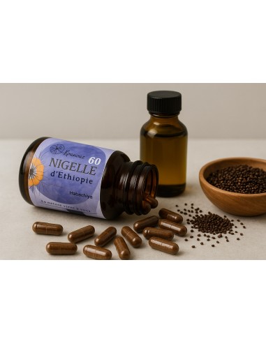 Gélules d’huile de nigelle d’Éthiopie...