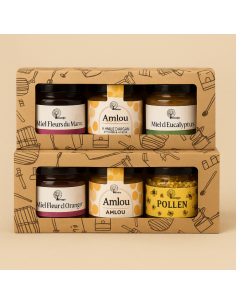 Coffret Dégustation – Kounouz (3 mini pots artisanaux de 125g)