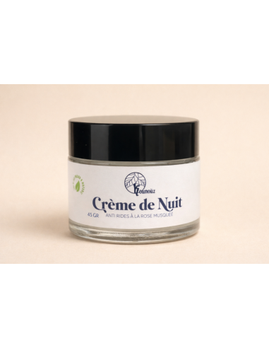 Crème de nuit à la rose musquée et...