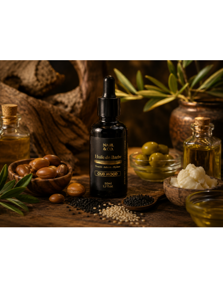 Huile de barbe OUD MOOD