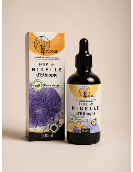Huile de nigelle d’Éthiopie pure 100 ml