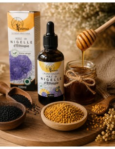 Huile de nigelle d’Éthiopie pure 100 ml