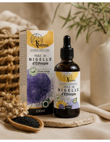 Huile de nigelle d’Éthiopie pure 100 ml