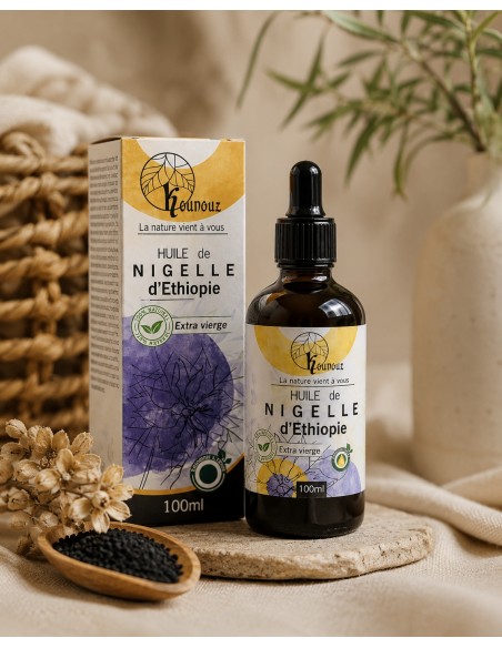 Huile de nigelle d’Éthiopie pure 100 ml
