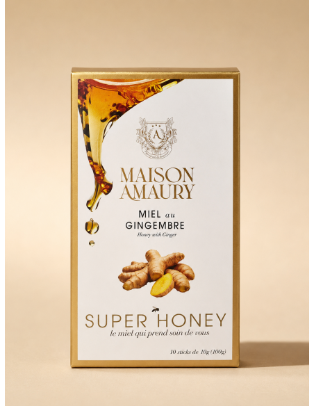 Miel au Gingembre – Stick 10 g