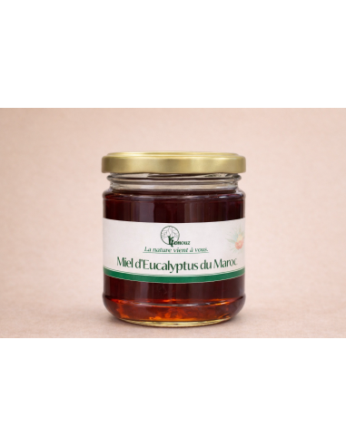 Miel d’eucalyptus du Maroc 250 g – pur