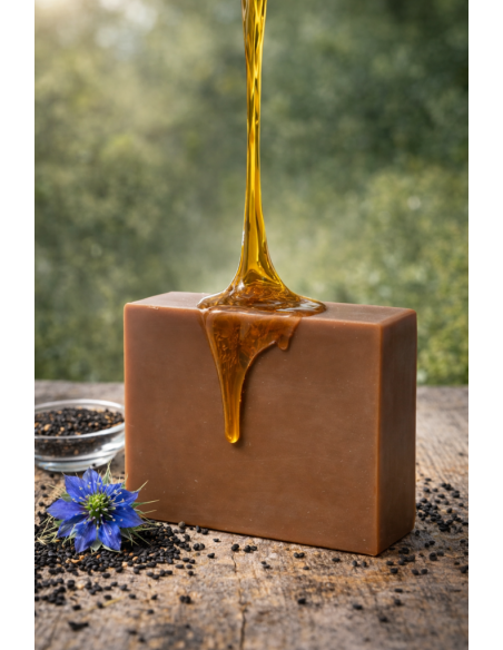Savon à l’huile de nigelle d’Éthiopie 100 g – riche en nigelle