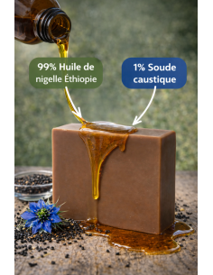 Savon à l’huile de nigelle d’Éthiopie 100 g – riche en nigelle 2