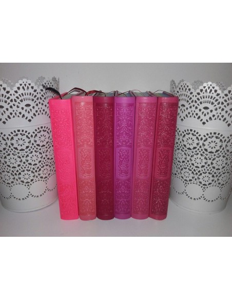 Rainbow Coran - Cuir gravé - Format moyen (14x20cm)